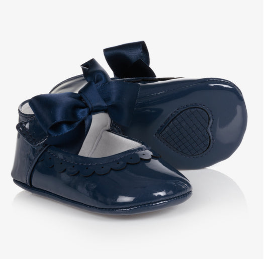 Mayoral Navy Baby Girl Shoes