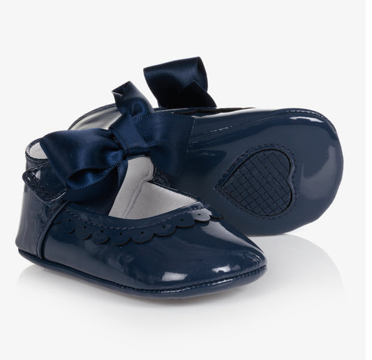 Mayoral Navy Baby Girl Shoes
