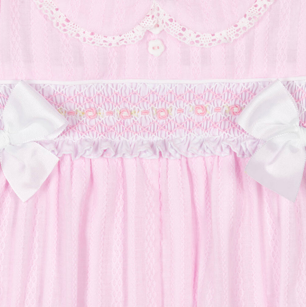 Pretty Originals Baby Girl Pink Shortie Set