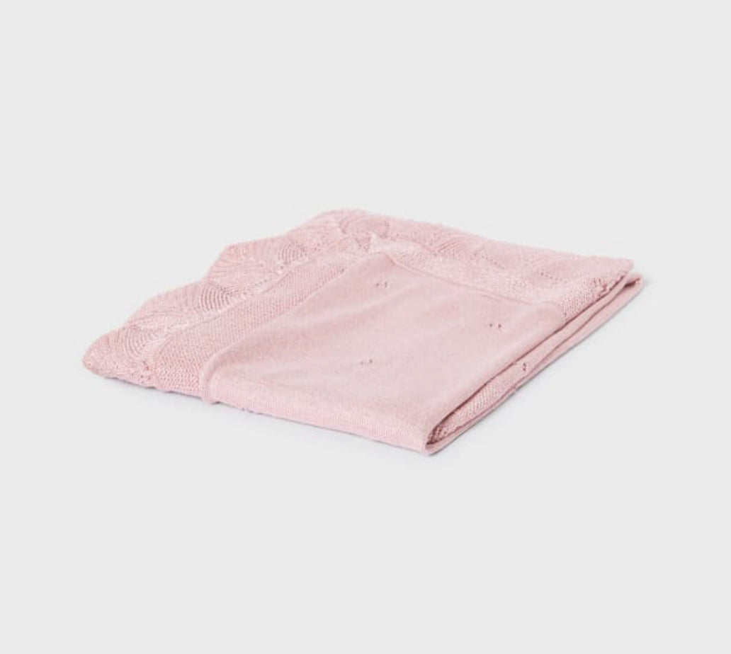 Mayoral Pink Baby Girl Blanket