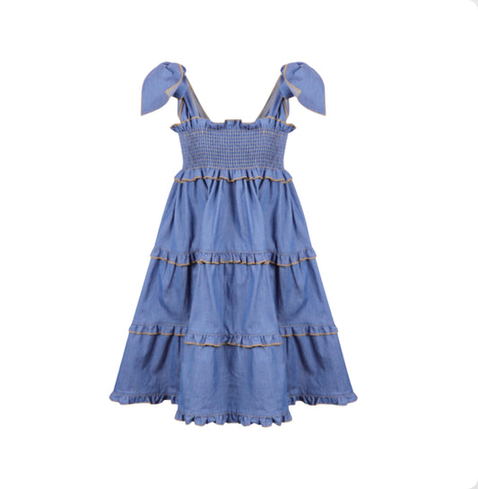 Phi Clothing Girls Denim Dress