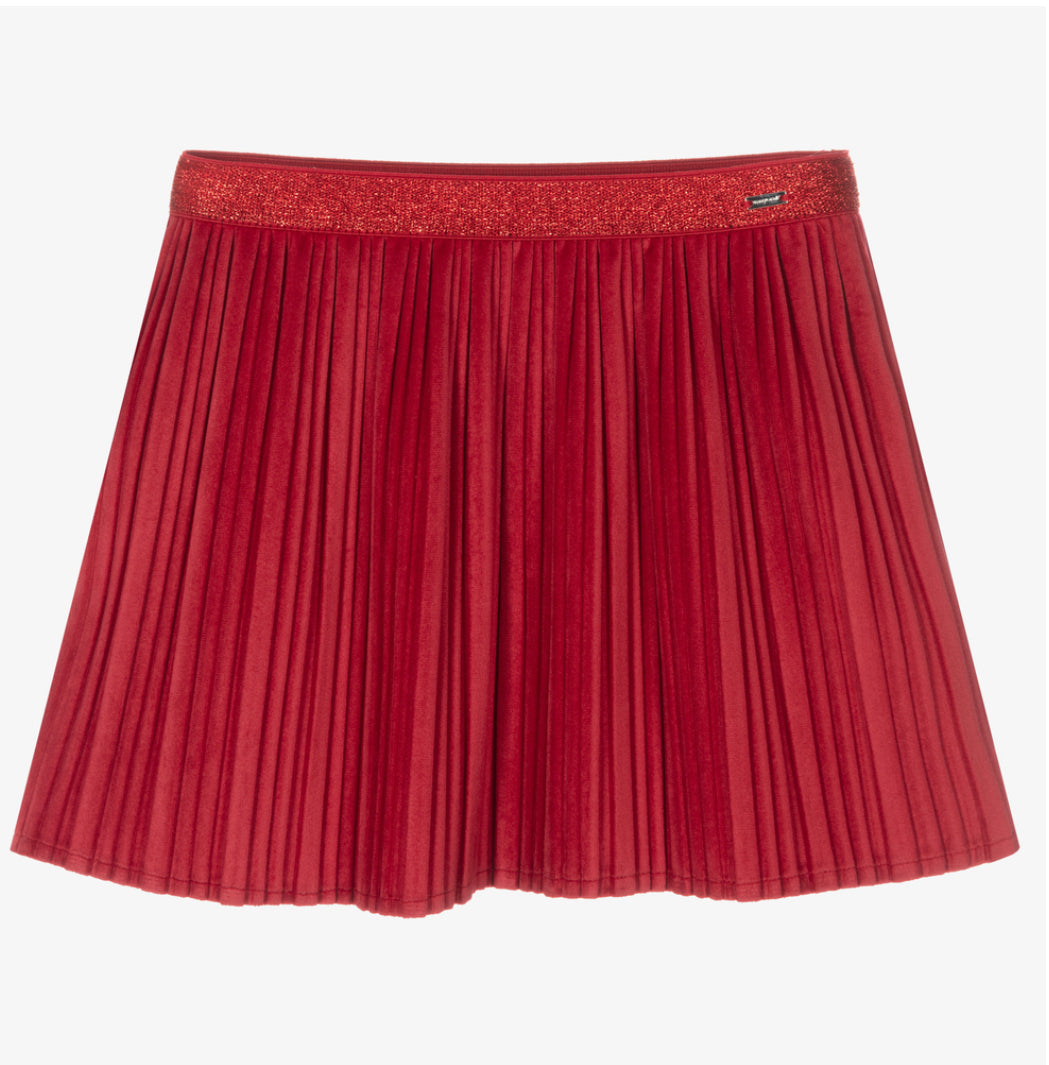 Mayoral Girls Red Skirt Set