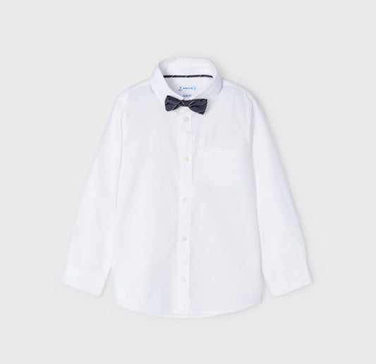 Mayoral Boys Shirt with Bow Tie